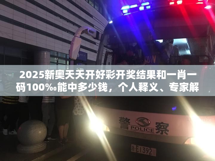 2025新奥天天开好彩开奖结果和一肖一码100‰能中多少钱，个人释义、专家解析解释与落实?留心虚假的虚架势